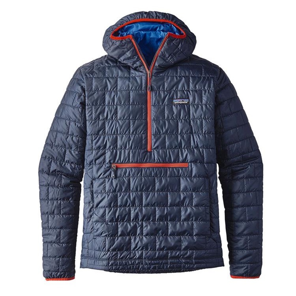 Women's Patagonia Nano Puff Bivy Hooded Pullover - Classic Navy - Size L